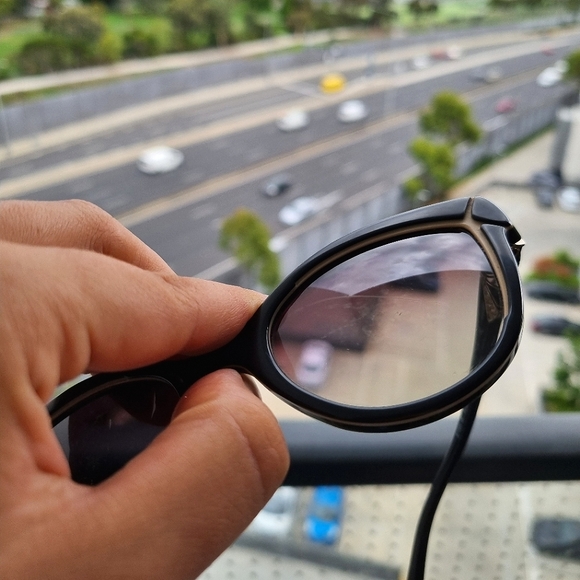 Bvlgari Cat Eye Sunglasses with Swarovski Crystals - Picture 3 of 9